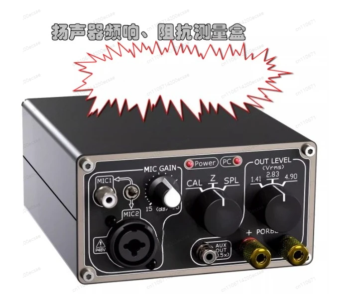 J-BOX III Frequency Impedance Kit - Audio Speaker Test Tool Supports
