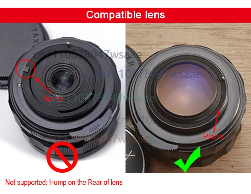 1pcs M42-ER Adapter For M42 Screw Lens to for Canon EOS R RP RF mount RP R5 R6 Camera
