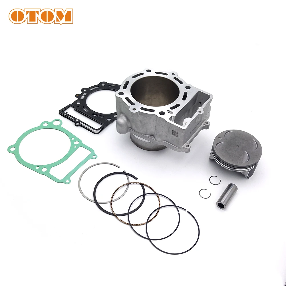 OTOM Motorcycle Engine Cylinder Kits 94.5mm 4 Valve 450CC Cylinder Block Gasket Piston Rings For ZONGSHEN NC450 KAYO T6 BSE J5