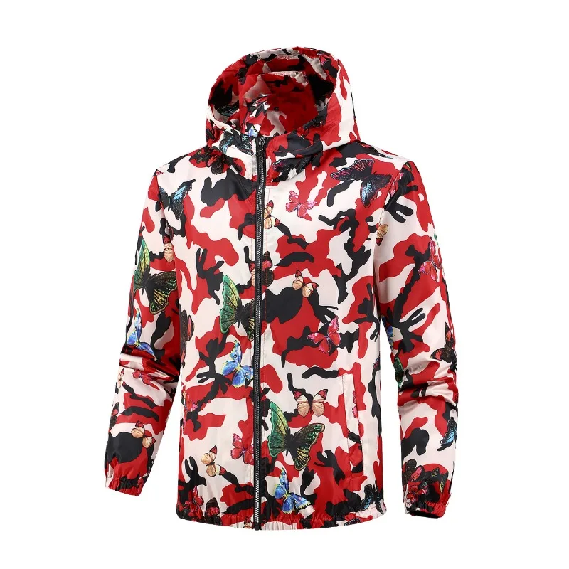 

Уличная походная спортивная куртка с капюшоном, камуфляжная модная мягкая куртка с длинными рукавами, новый весенне-осенний мужской ветрозащитный легкий пальто