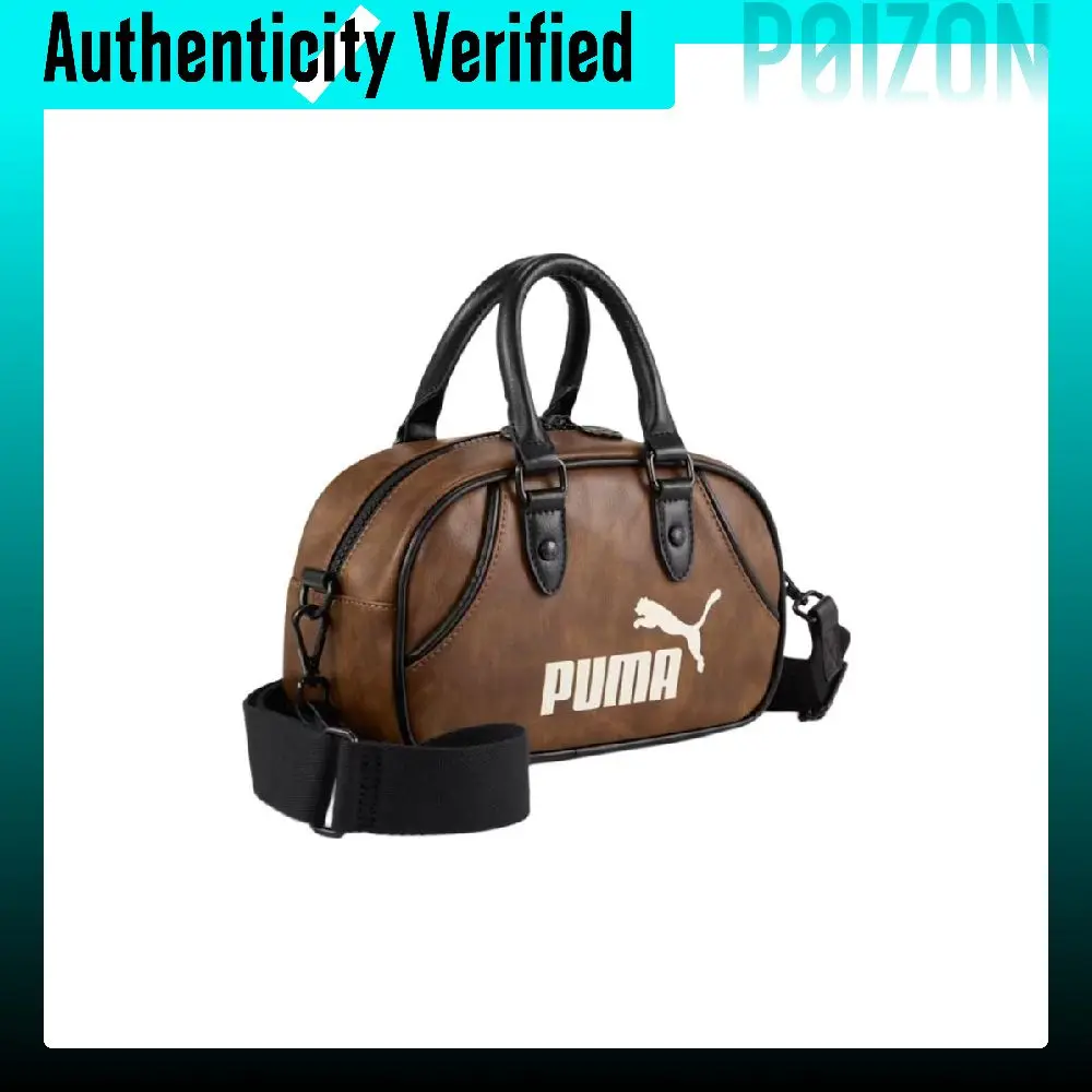 Puma Poliestrowa Torba Na Ramię, Torba Przez Ramię, Torebka Mini Damska W Kolorze Kasztanowego BrąZu 091137-04-image