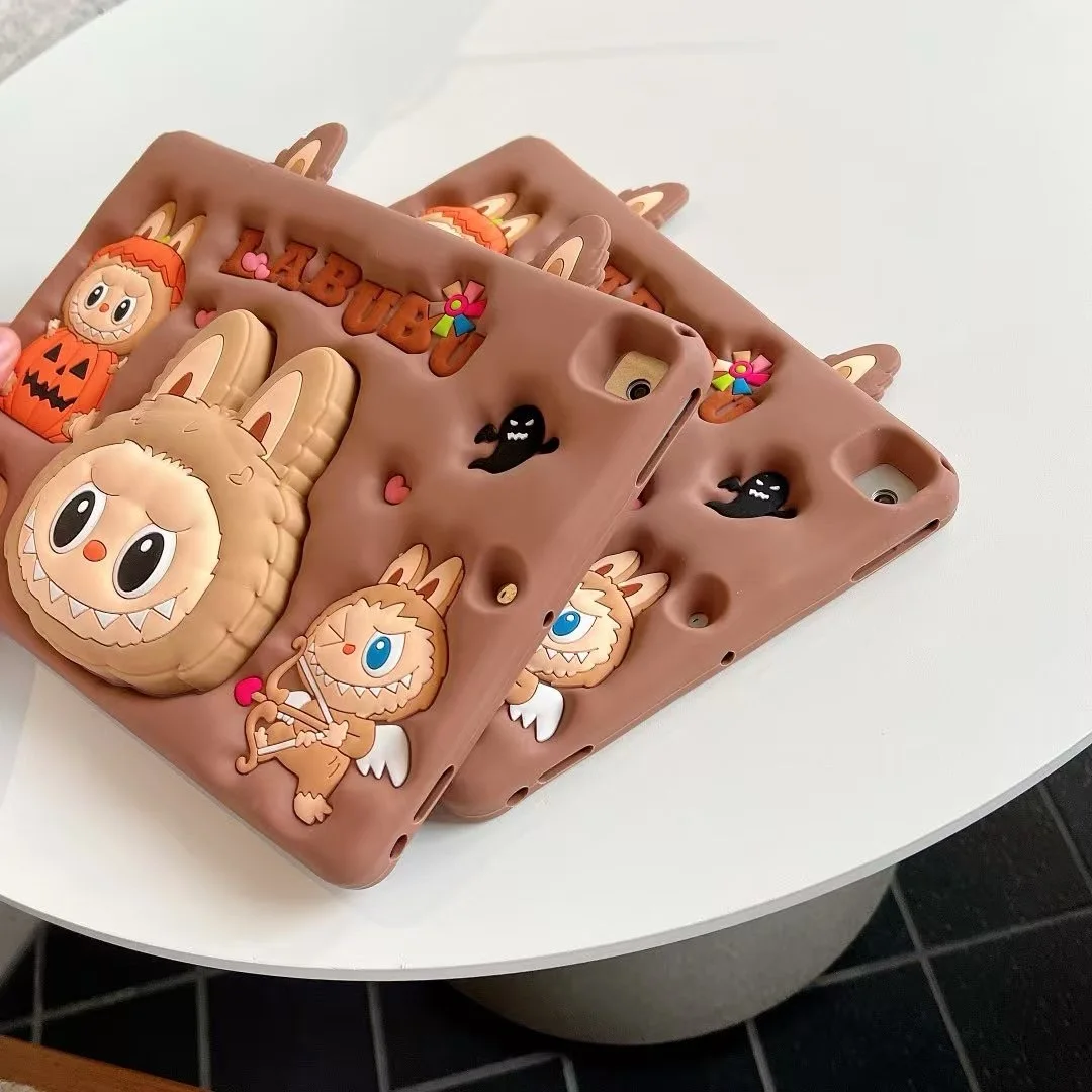 

Детский милый чехол для Xiaomi Pad 7 Pro 11,2 дюйма Pad 6 5 11 дюймов Redmi Pad SE 11 2023, силиконовый чехол для планшета с рисунком Labubu