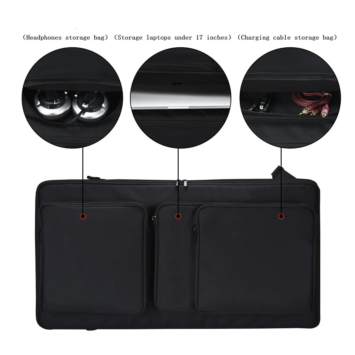 

Carrying Case Bag with Shoulder Strap for Pioneer DDJ-FLX6 DDJ-SX DDJ-SX2 DDJ-SX3 DJ Controller Travelling CaseHUG