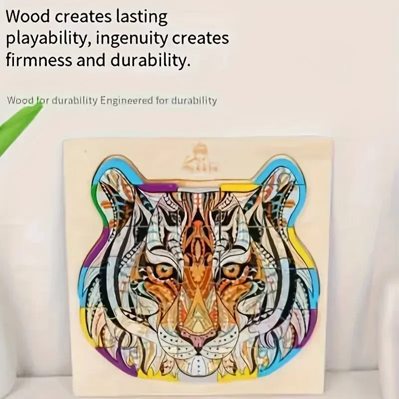 3d Wood Puzzle Adults Board Games for Children Irregular Jigsaw Puzzle Hell Difficulty Games and Puzzles Montessori Baby Diy