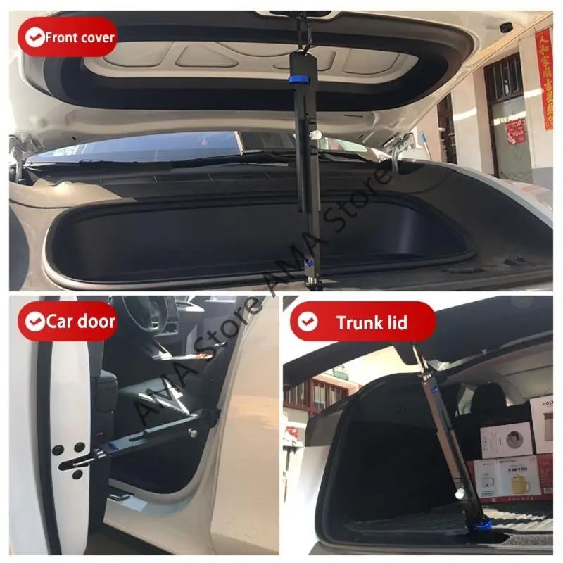 

X7JF Портативный регулируемый инструмент для удаления вмятин на автомобиле, регулируемый от 41 см до 55 см для двери