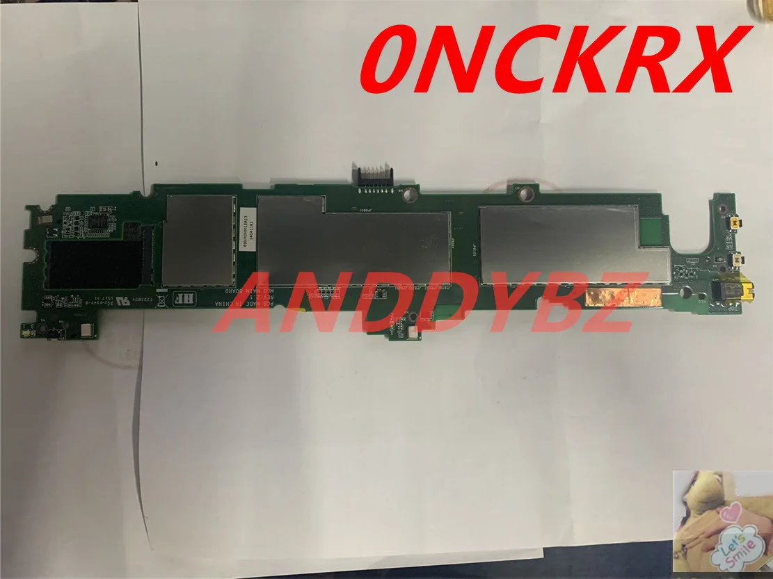 Used 0NCKRX FOR Dell Venue 11 Pro 5130 Tablet Motherboard  MLD MAINBOARD NCKRX CN-0NCKRX  TESED OK