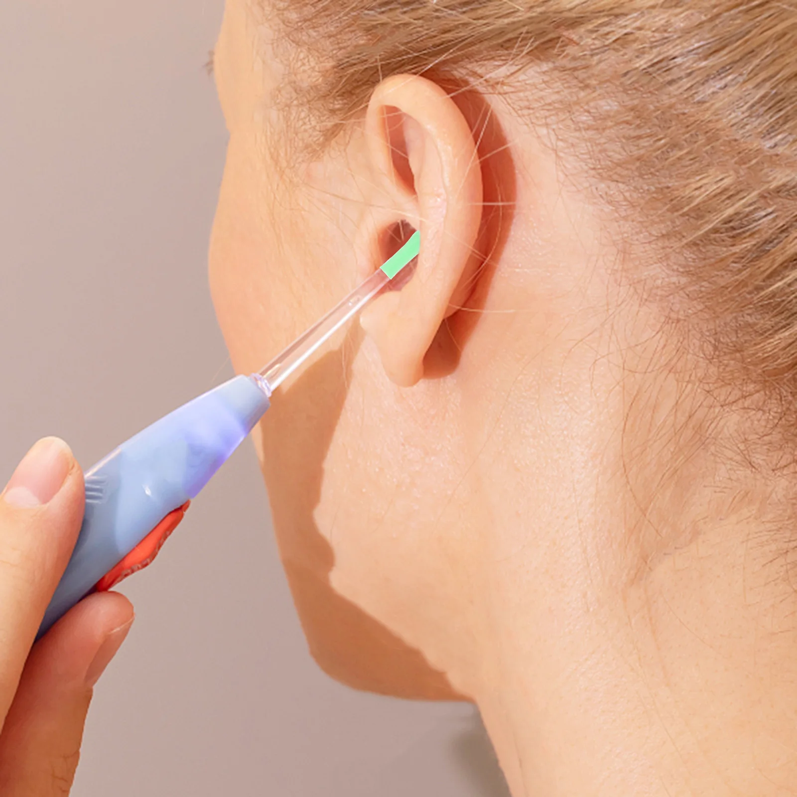 

10 Pcs Silicone Sleeve Ear Spoon Cleaner Tips Scoops Cover Wax Removal Vacuum Cleaning Silica Gel