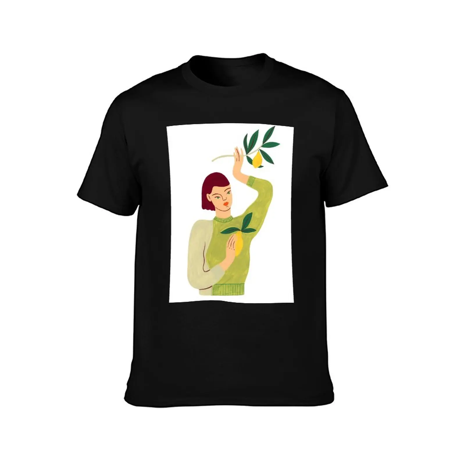 The lemon picker T-Shirt Relaxed Casual Short Sleeve Tee T-Shirt