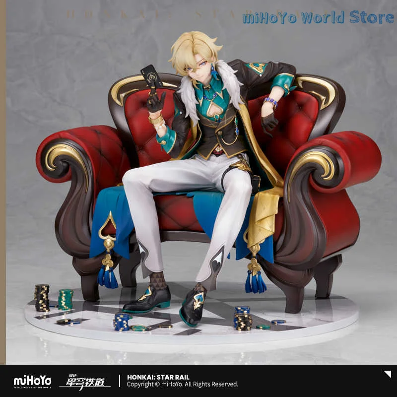 

Aventurine Figures MiHoYo Official Original Genuine Honkai Star Rail Aventurine Garage Kits Action Ver.1/7 Model Kits Gifts
