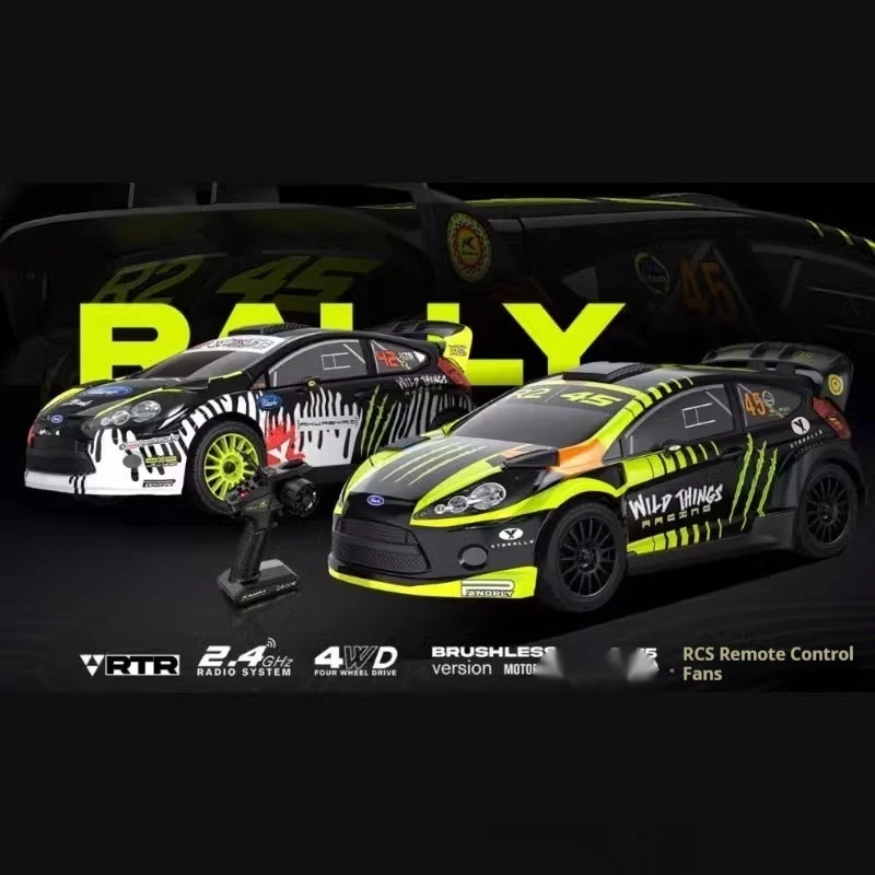 Ralaro 1/10 Xts F10 4wd Rtr Rc Simulatie Racing Drift Terreinwagen Model Rally Auto 2,4 ghz Afstandsbediening Auto Volwassen Jongen Speelgoed