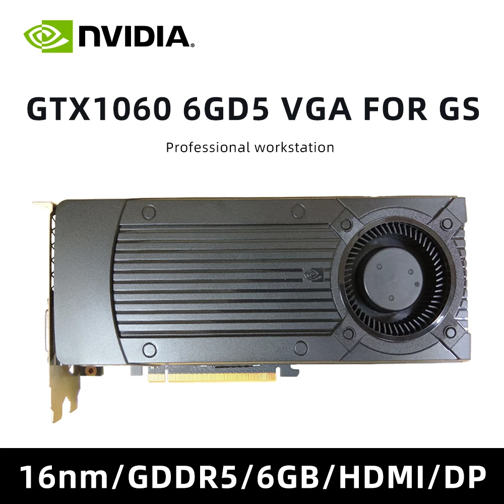 الرسومات PH GTX1050 2G PH GTX1050TI 4G GTX1050 2GB GDDR5 GTX1050-2GD5 VGA ل GS GTX1060 3GD5 6GD5 VGA ل GS المزدوج GTX1060 O3G