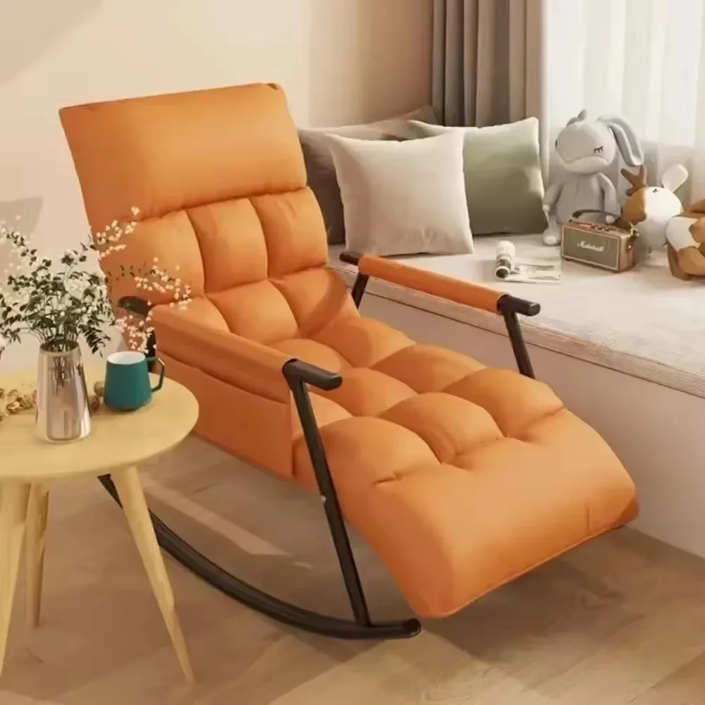 Rocking Chair Lazy Recliner 5 Types Angle Adjustment Detachable Washable Technology Chair for Living Room and Garden image 4