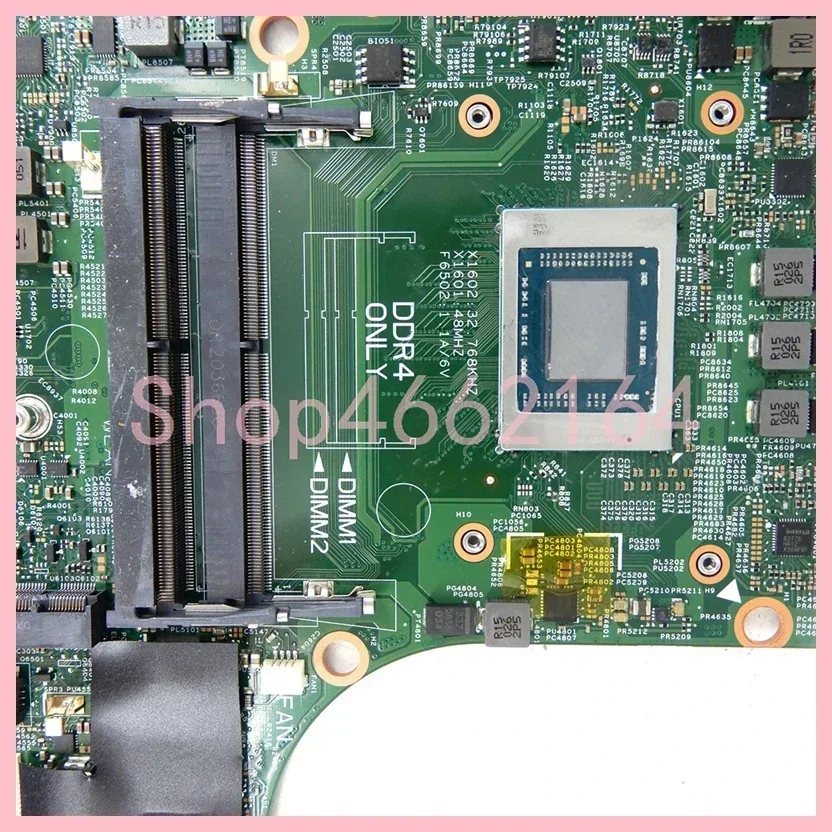 Imagem -03 - Placa-mãe para Laptop para Dell Gpu 100 Testado ok 198021 com R54600h R7-4800h Cpu Rx5600-v4g Gpu para g5 se 5505 Notebook Mainboard