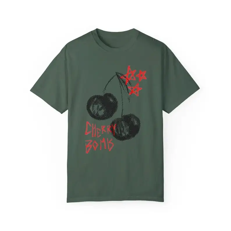 Cherry Bomb T-Shirt, Punk Rock Graphic Tee