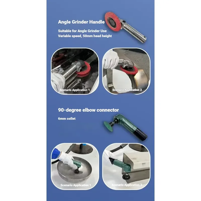 Multifunctional grinder, electric flexible shaft grinder, flexible shaft grinder for small space grinding