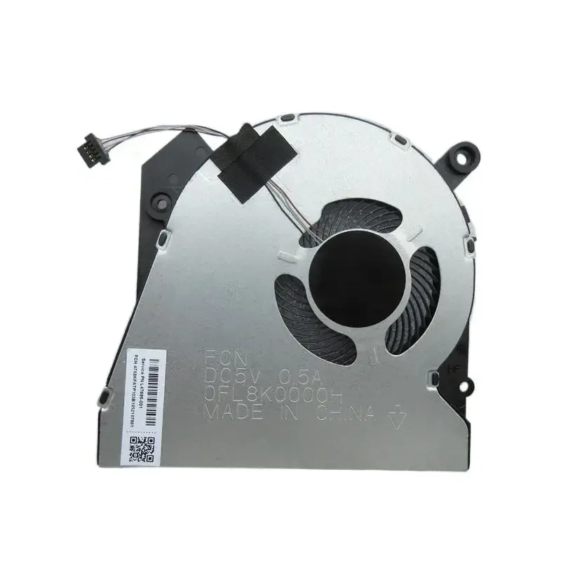 New Original laptop CPU cooling fan for HP ProBook 450 G6 G7 PN L47695-001 FCN dc5v 0.5A 0fl8k000 0h HSN-Q16C