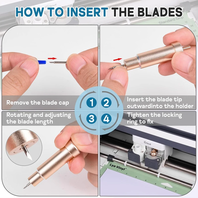 Cutting Blades - 90PCS Replacement Blades For Explore Air/Maker/Expression, 60PCS 45° Standard Blades