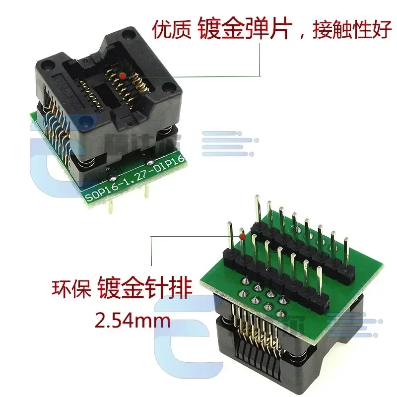 SOP8/SOP14/SOP16/SOP20/SOP28/TSSOP8/TSSOP16/TSSOP20/TSSOP28 TO DIP programmer adapter socket 150MIL 208MIL 300MIL 173MIL DIP8 28