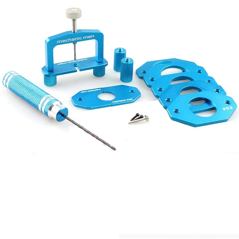 Homemade Tamiya Four-Wheel Drive Modification Accessories, Wheel Modification, Drilling, Hub Drill, Tire Removal Tool