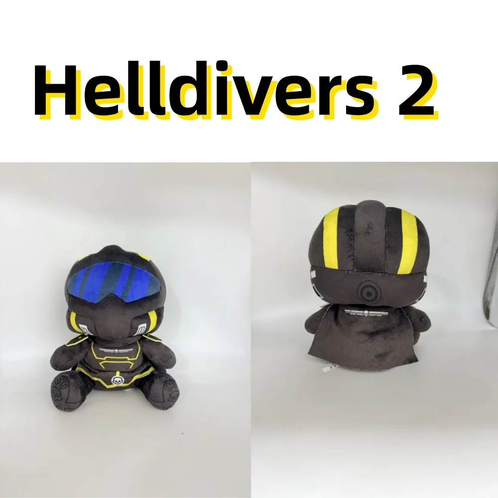 

In Stock Helldivers 2 Plush Doll Pillow Cute Anime Peripherals Toy Birthday Christmas Gift