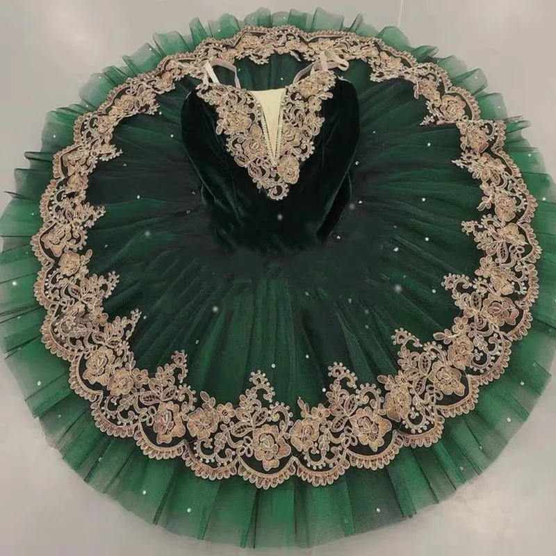 2022 Adult professional Ballet Tutu Dress show window show performance dress Sleeping Beauty pan skirt Children Dance Costume