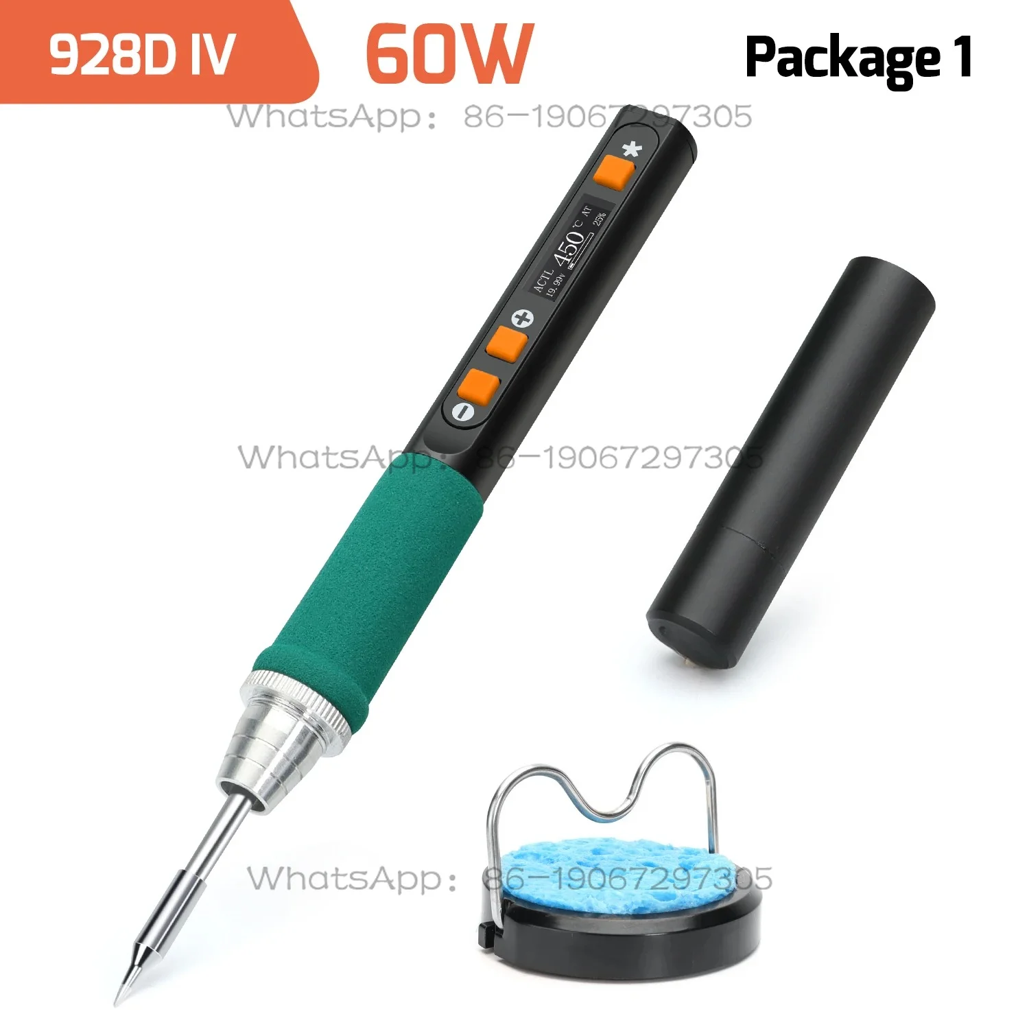 

Precision Soldring Iron 60W Electric Kit Type-C with Sleep Mode Welding Solder Tool