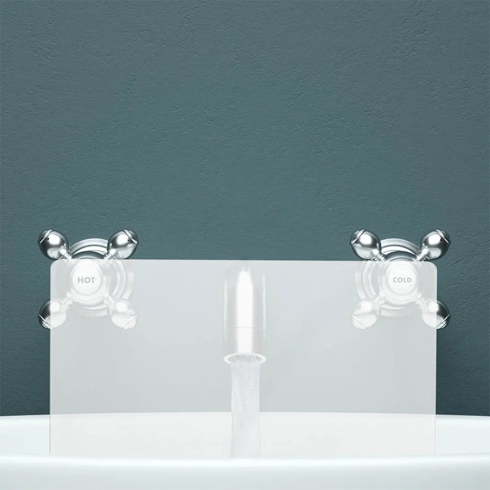 

Acrylic Sink Guard S For Bathroom Kitchen Smooth Water Anti-Splashing Plate Kitchen Sink Splashing-Proof Guard Dish Washing