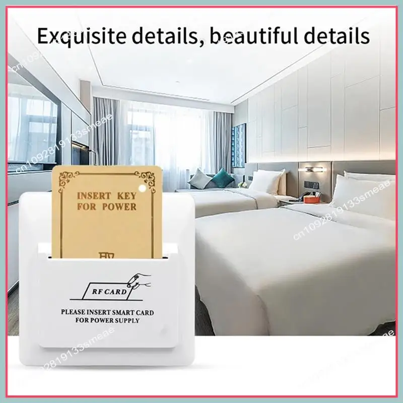 

N94R Bluetooth Power Saver Tthotel Energy Saving Switch RFID 13.56Mhz Card App Control Energy Saver For Hotel Apartment