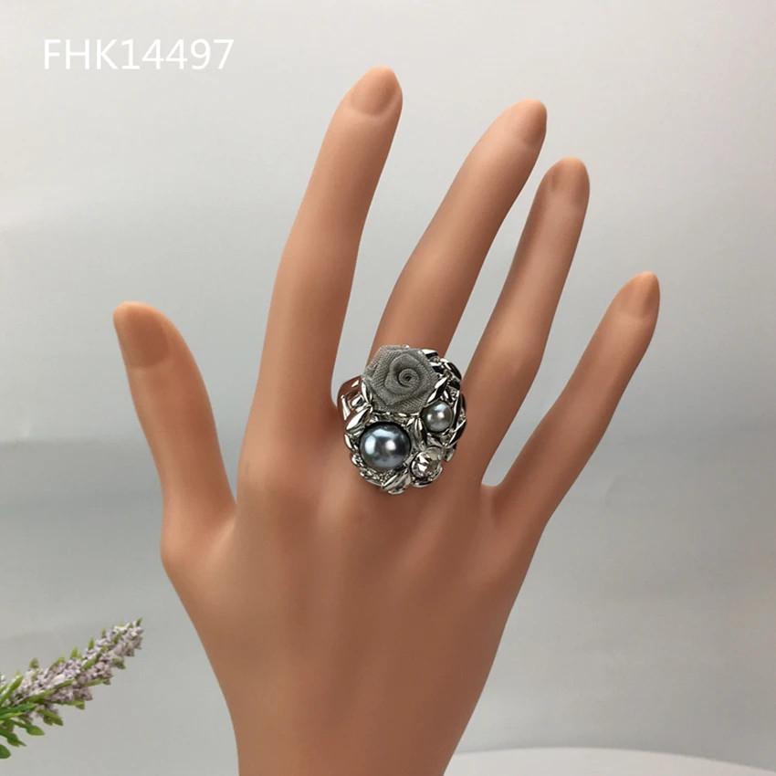 

Yuminglai High quality Ladies party Ring 18K real gold plated ring free delivery gift FHK14497