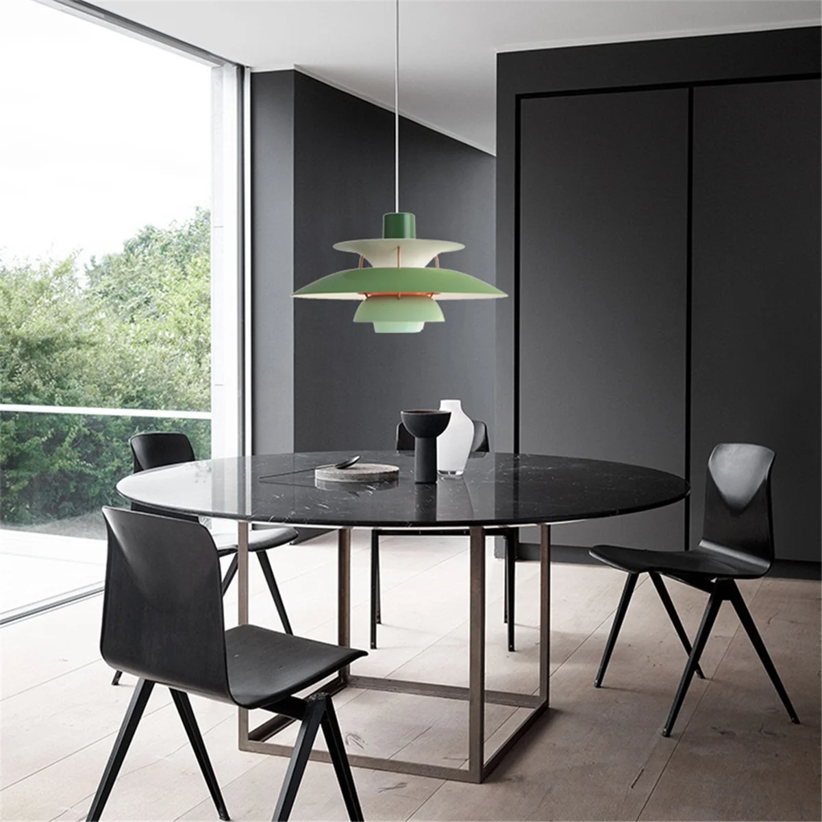 

BFYLE Pendant Light 30CM Aluminum Decorative Pendant Lamp Umbrella Led Hanging Lamp Living Ceiling Lustres Lantern Kitchen C