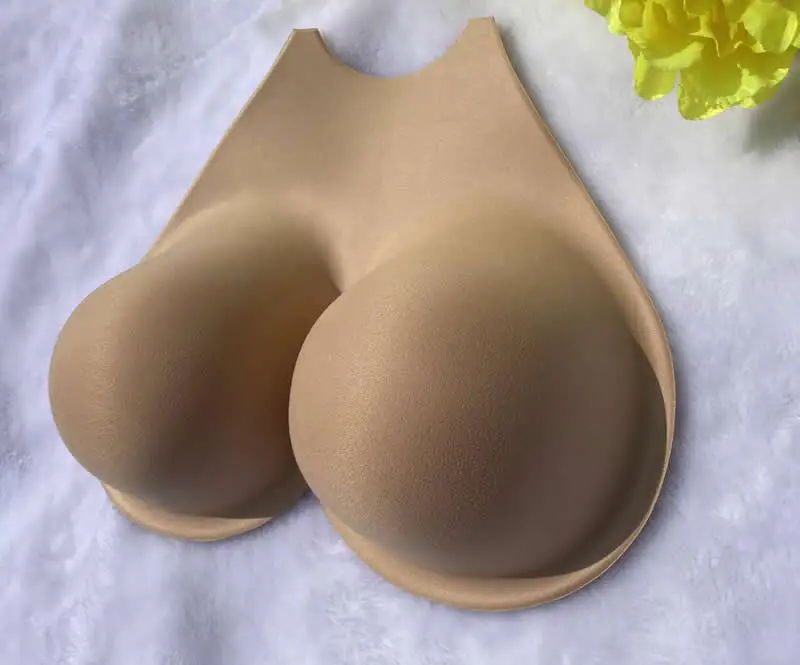 Sponge Breast Forms Breast  cushion concave Fake breast COSPLAY  CD