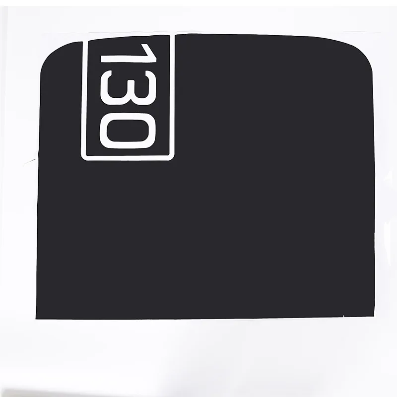 Cover [130] sticker suitable For Land Rover Defender 20-23 1-piece set of black car decoration