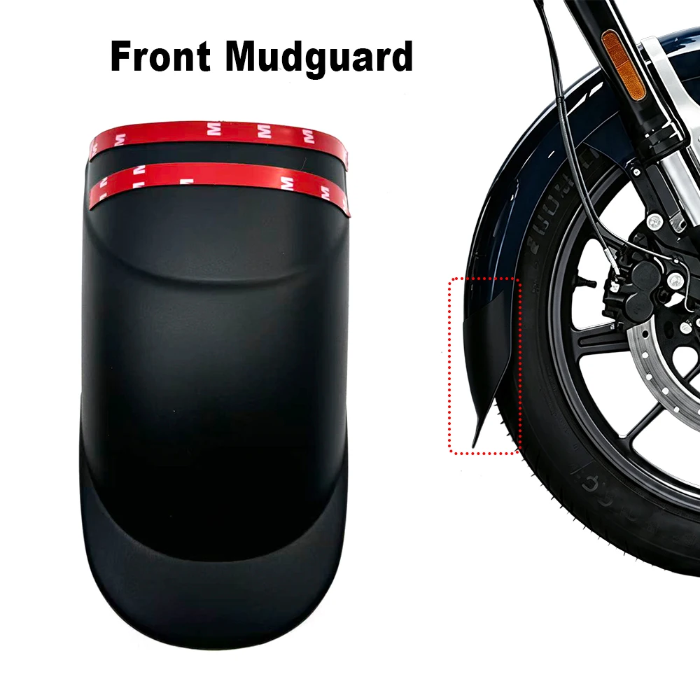 Plaque d'extension de garde-boue avant de moto, compatible avec Royal Enfield Meteor650 Super Meteor 650 2023-2027