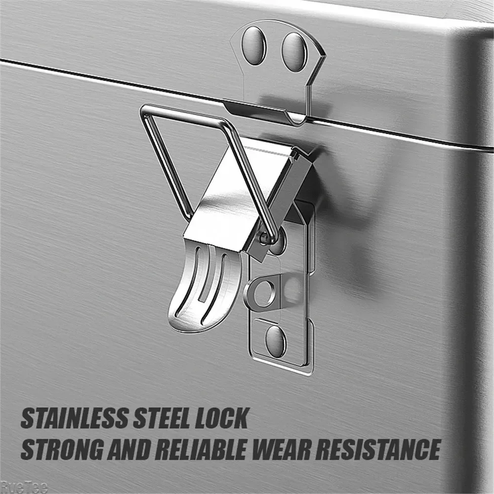 Stainless Steel Tool Box Hardware Tool Portable Storage Thickened Tin Box Electric Woodworking Repair Box