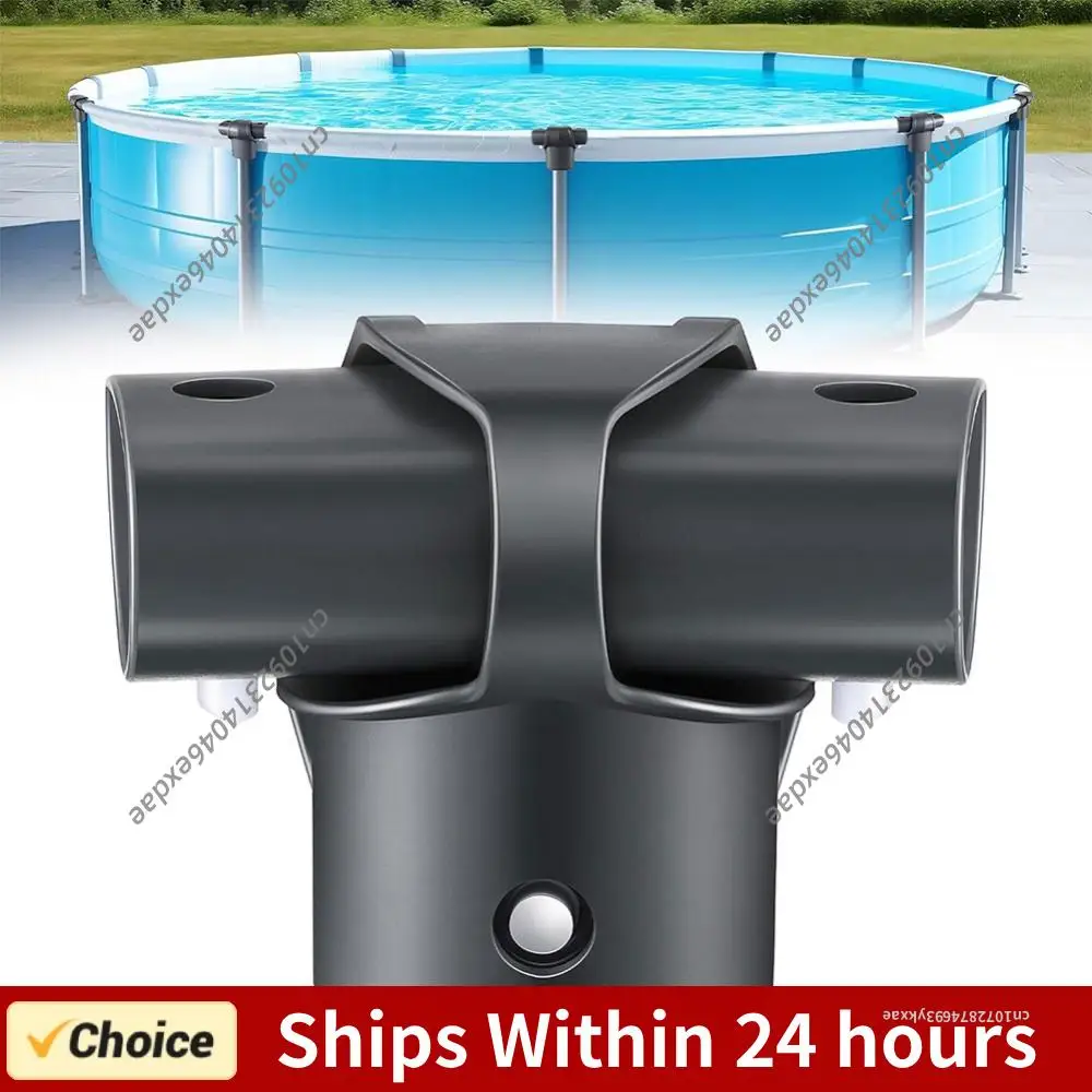 Conector en T 12427 para Piscinas de 15 y 16 pies, Conector de Marco en T, Conector de Pata y Viga para Piscinas Intex Ultra Frame Redondas