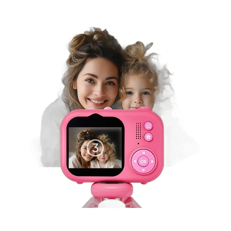 Cámara Ultra HD de 96MP para Niños con Memoria Integrada de 64GB, Regalo Creativo Perfecto para Niños