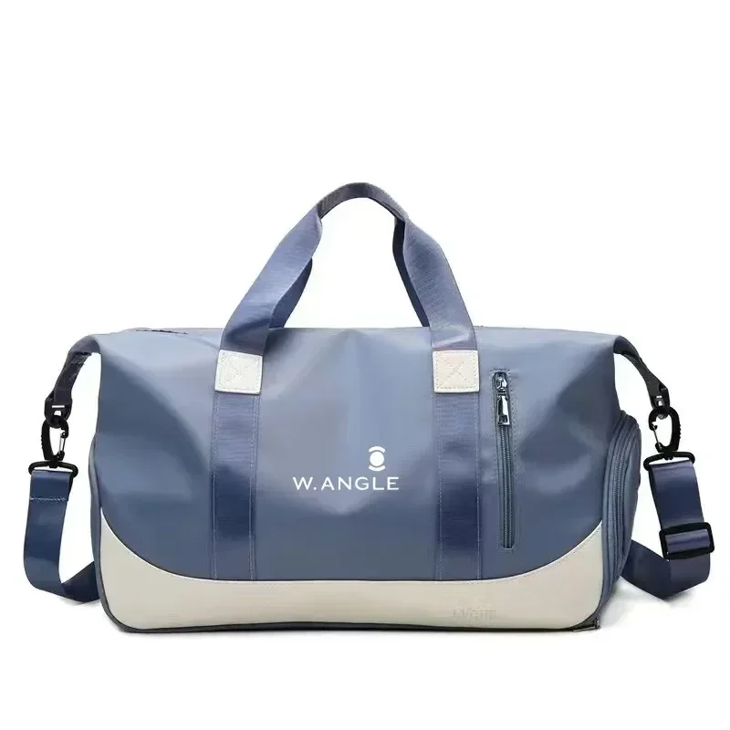 Bolsa casual de golfe feminina com ombro, bolsa esportiva estilo casal, bolsa de fitness, separação seca e úmida, moda coreana, novo, 2024