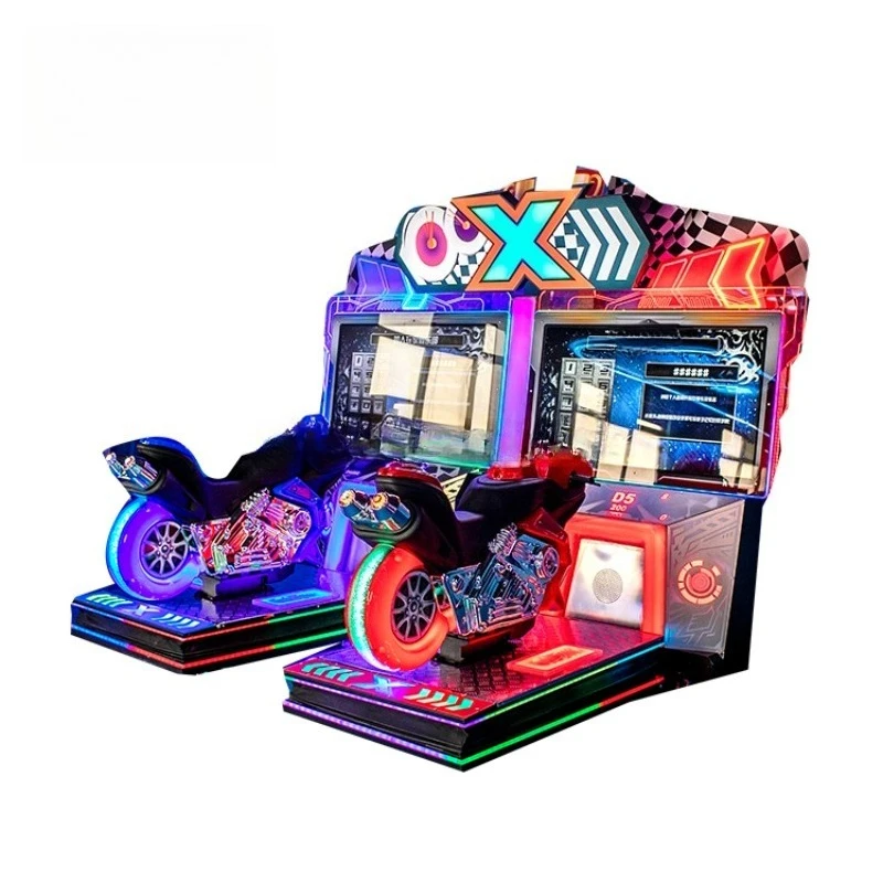 متنزه الترفيه تجربة العملة المعدنية محاكي سباق الدراجات النارية الديناميكي #2