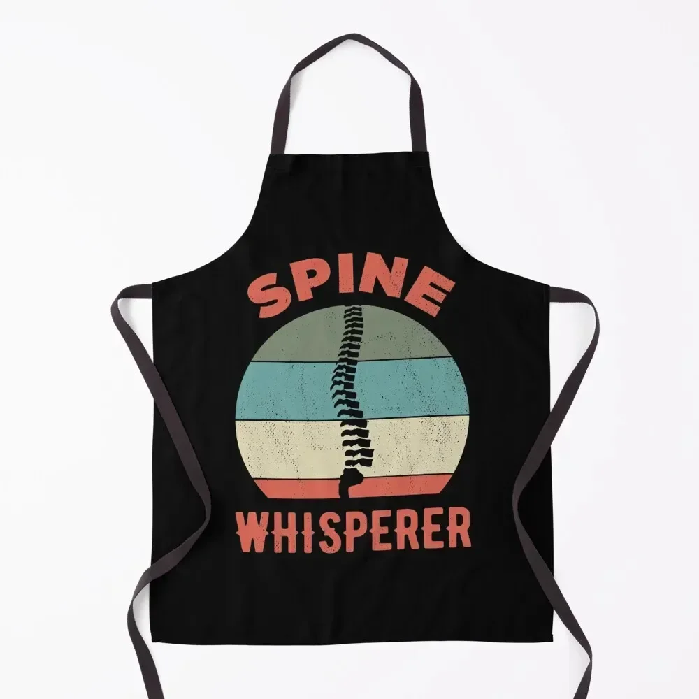 

Chiropractor Apron painters Kitchen Supplies Idea Goods cleanings chef for man Apron
