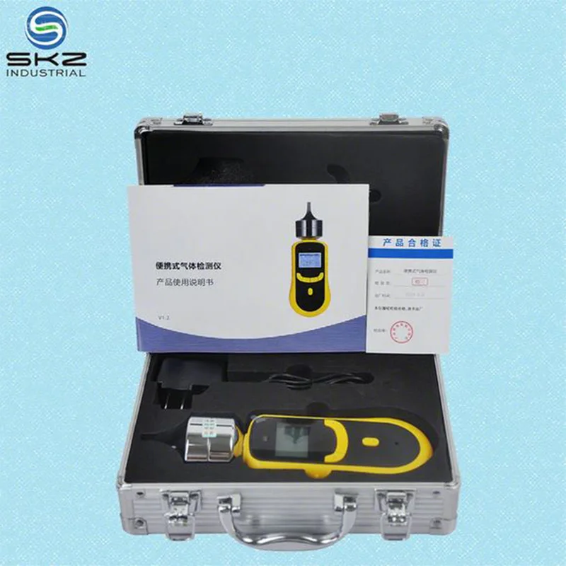 SKZ1050C-CO2/H2S/O2/CH4 Gas Detector Air Quality Meter Monitor Analyzer Leak Portable Gas Leak Detector