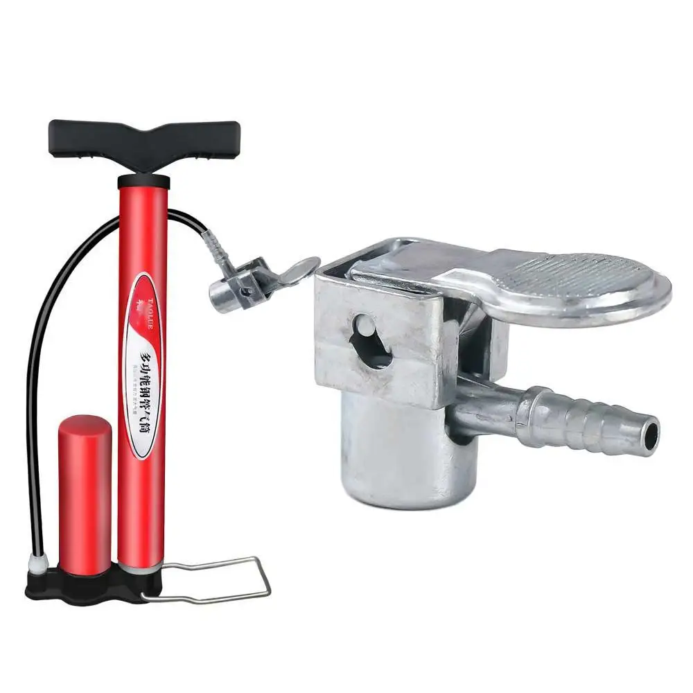 

Multi-Use Connector Head For 5-6mm Bore Hose Pump Clips Air Pump Inflator Bicycle Tire Tyre Tire Inflator Pump Nozzle