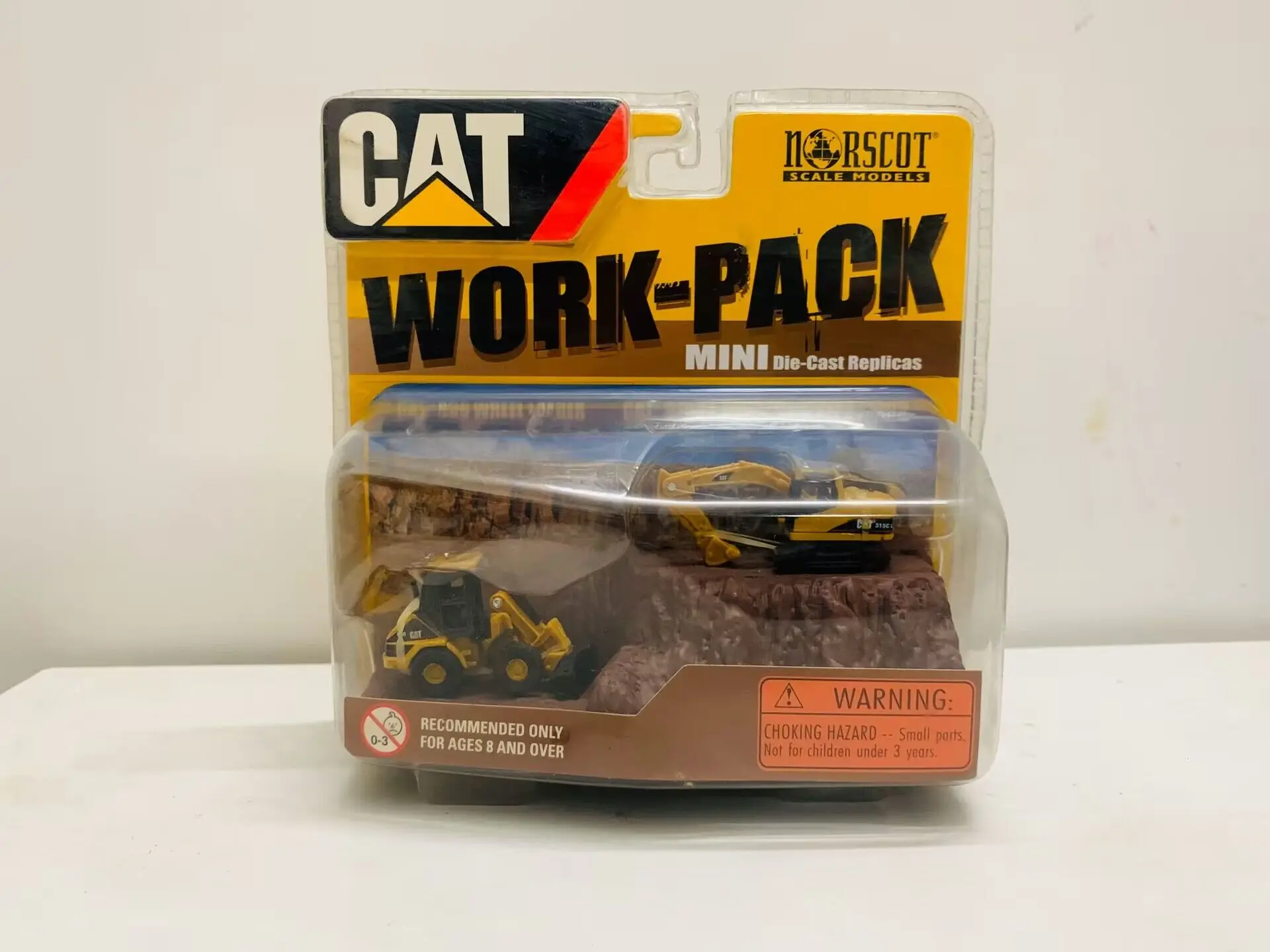 3 Color! 906 Wheel Loader+315C L Hydraulic Excavator Work-Pack Mini Die-Cast Model