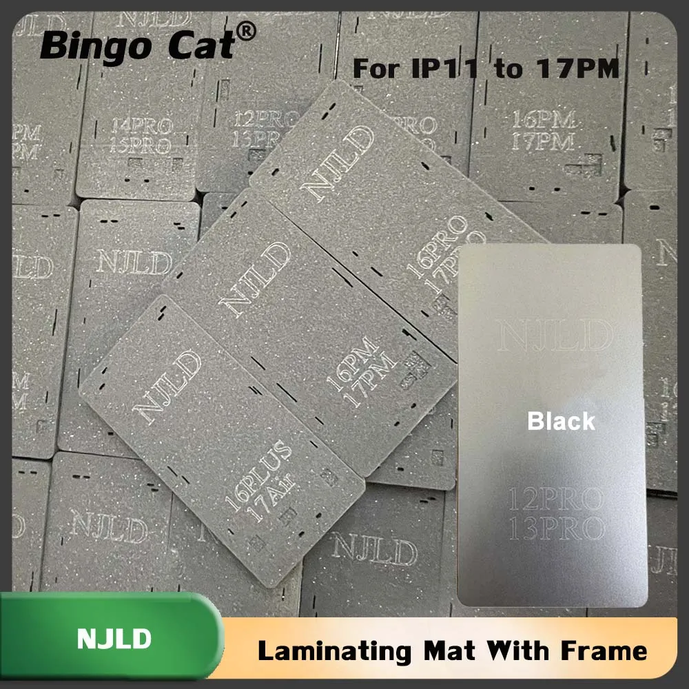 Inframe Lamination Mat Pad With Frame Solve Bubble Return Problem Dead Bubble For iPhone 17 16 15 14 13 12 pro max Repair Tool