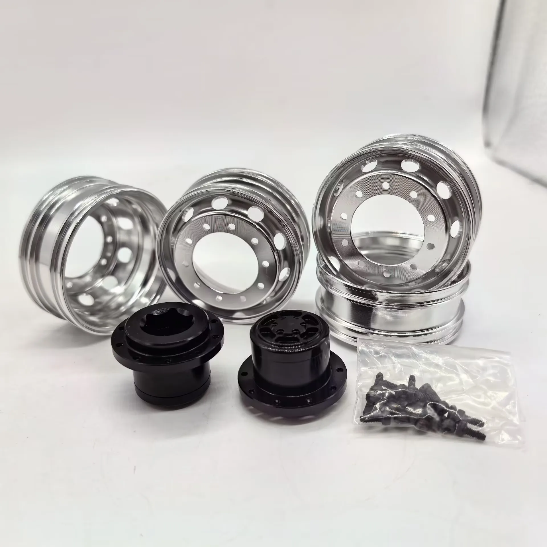 JDMODEL1:14 Tractor Head Metal Hub Rear Narrow Wheel Static Model JDM-7 Suitable For Specific Groups DIY