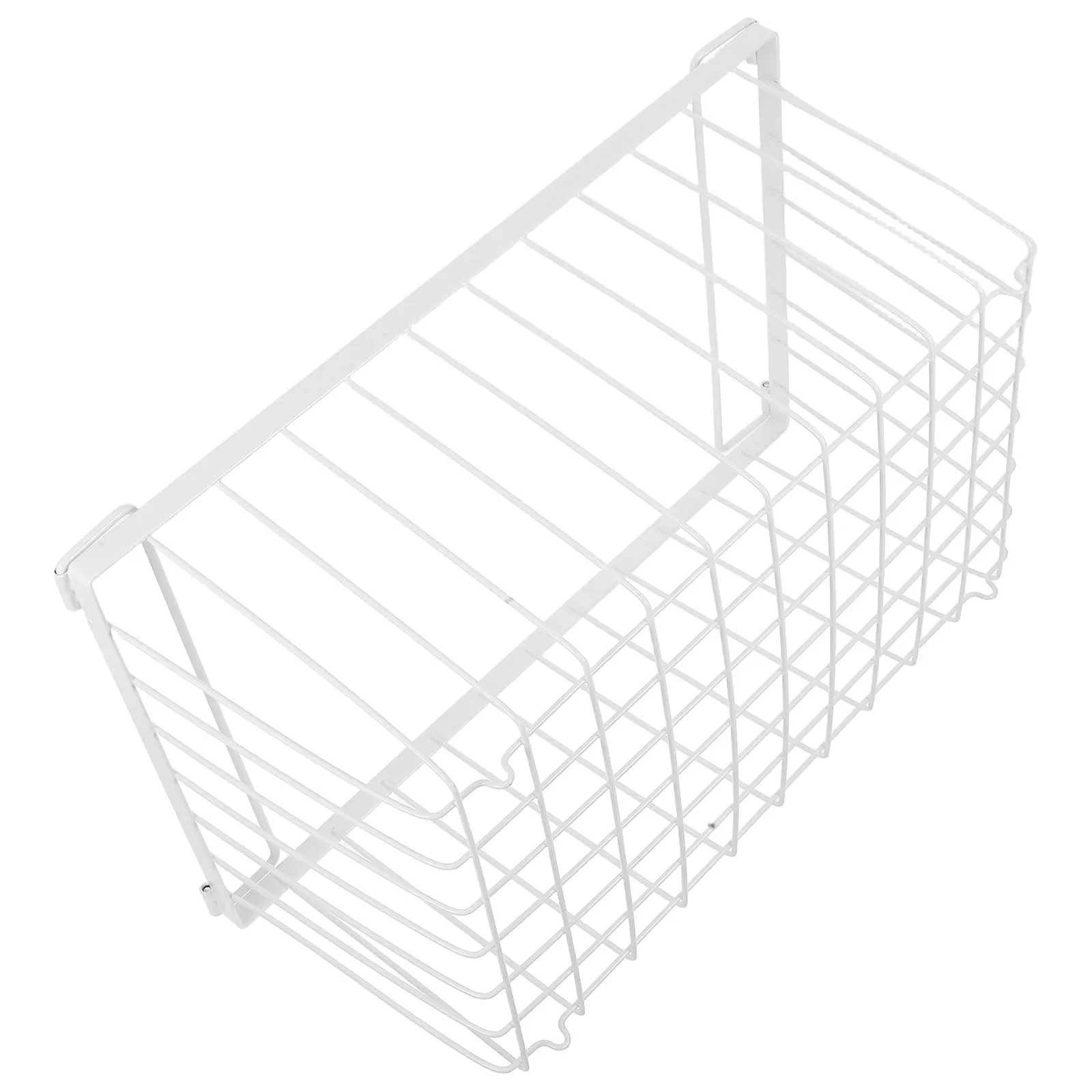 Stackable Freezer Organizer Bin Metal Wire Basket for Upright Deep Chest Freezer Storage Heavy Duty Mesh Design Space Saving