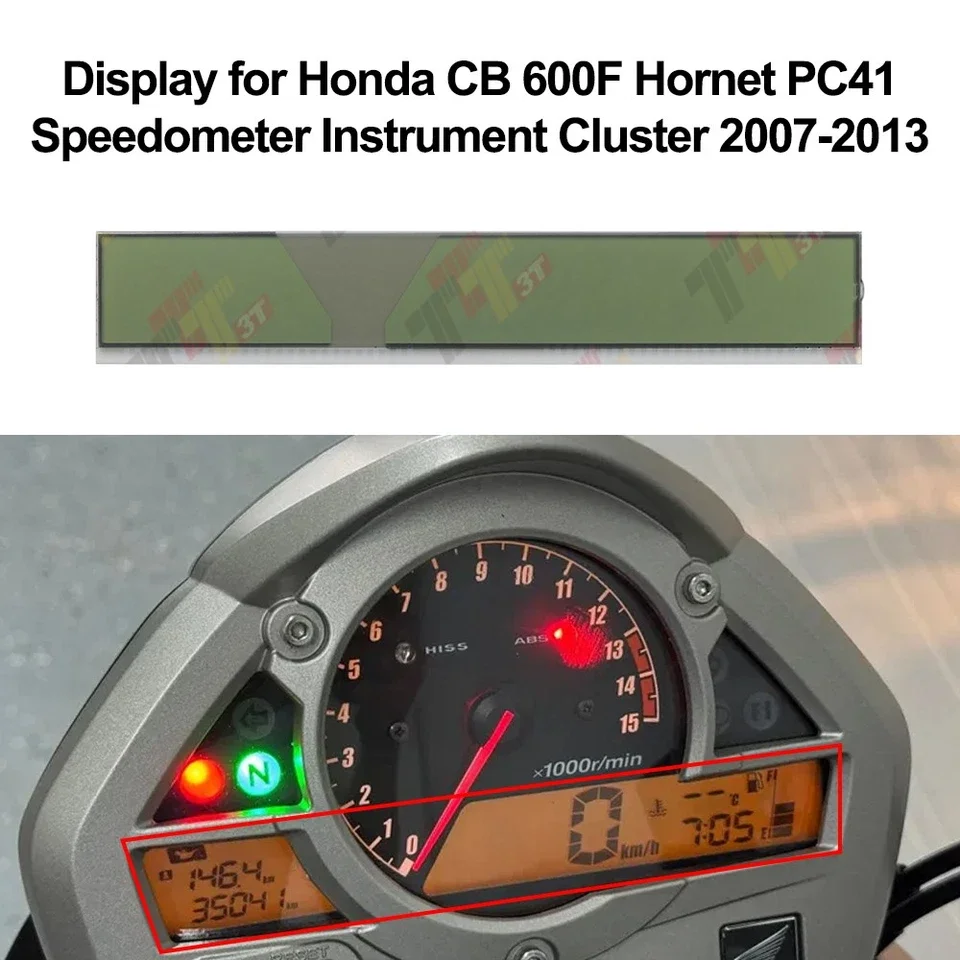 Display for Honda CB 600F Hornet PC41 Speedometer Instrument Cluster