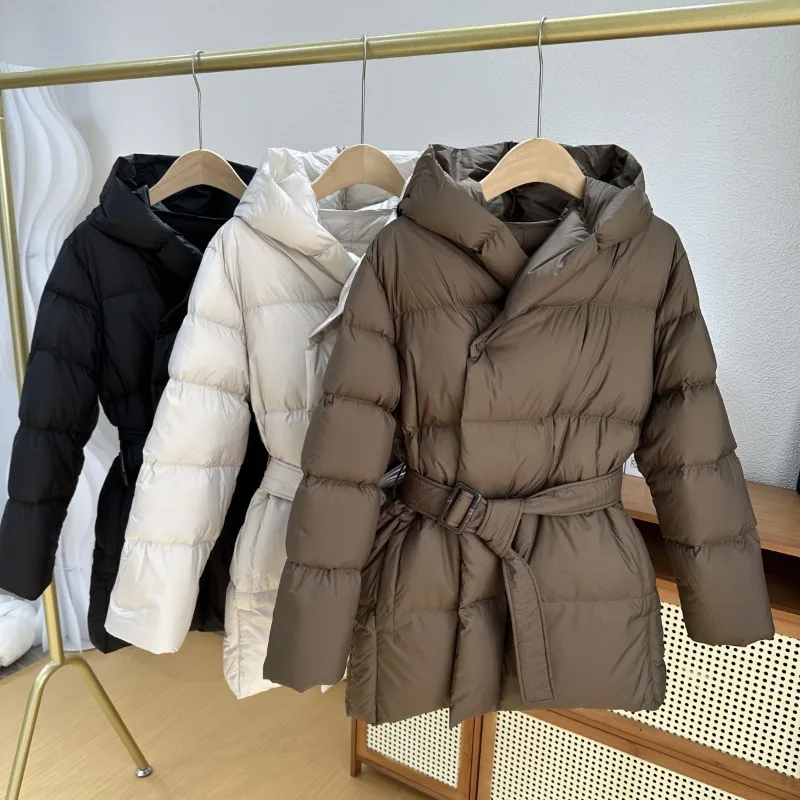 Women's Winter Parka Coat 2026 High-grade Warm Hooded Ladies Outerweat Fashion Loose Temperament Lady Short Down Cotton Jacket