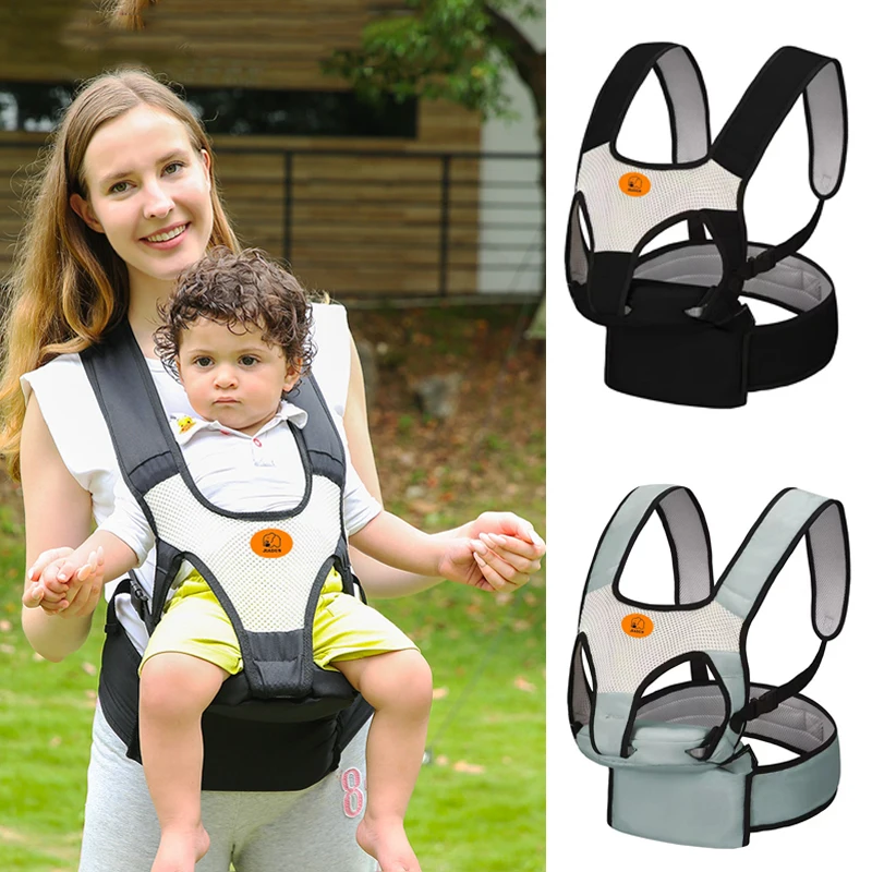 Baby Carrier Waist Front Carry Stool Kangaroo Shoulder Swaddle Sling Infant Kid Wrap Ergonomic Backpack Hipseat for Newborn Baby