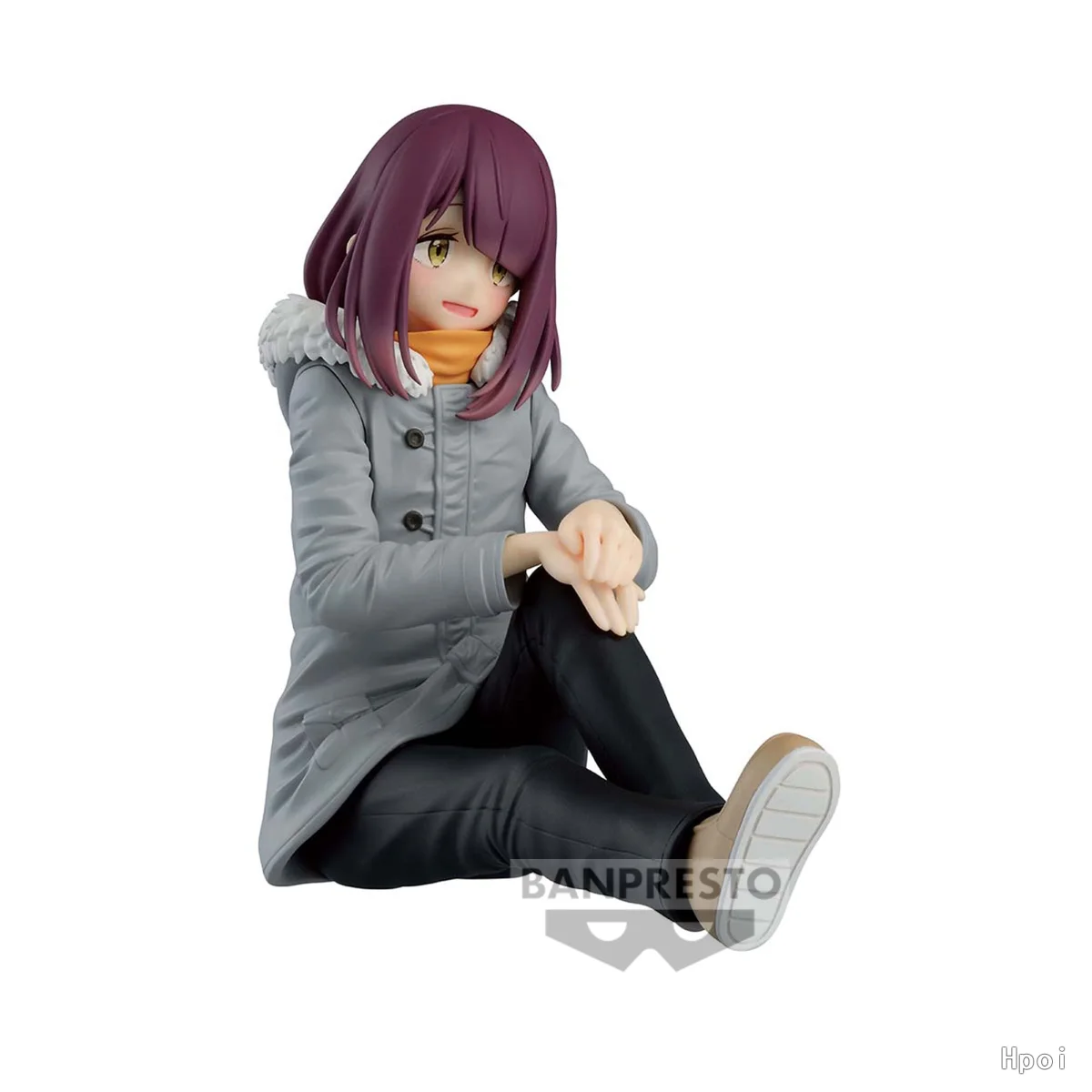 BANDAI Laid-Back Camp Ayano Toki Action Figures Model BANPRESTO Amusement Figures Friends Who Hold Pens! Original