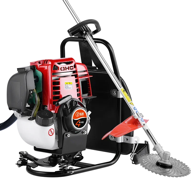 

Backpack Weeding Four-stroke Gasoline Engine Small Multifunctional Hedge Cultivation Rice Harvesting